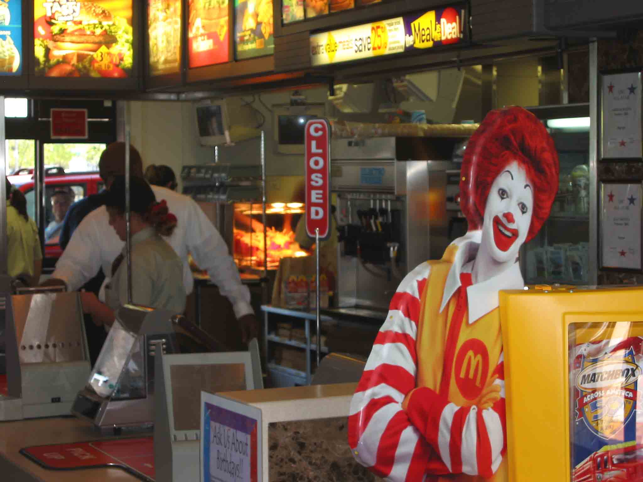 Real ice cream shake being served